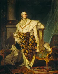Людовик XVI (1754-93) Францын хаан титэм зүүсэн, 1777 онд